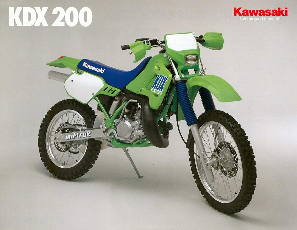 Kawasaki KDX200SR - オートバイ車体